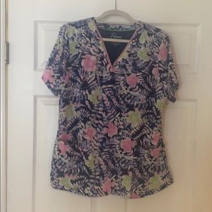 Healing Hands Scrub Top